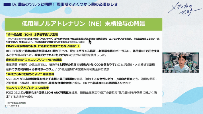 Dr.讃岐のツルっと明解！周術期でよくつかう薬の必須ちしき12